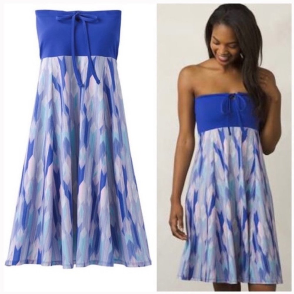 Prana Solana Convertible Dress Lavender Medium